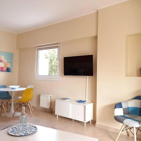 Blue -Spacious 1Bdr Corner Flat/Balcony/View Apartment Athens Exterior photo